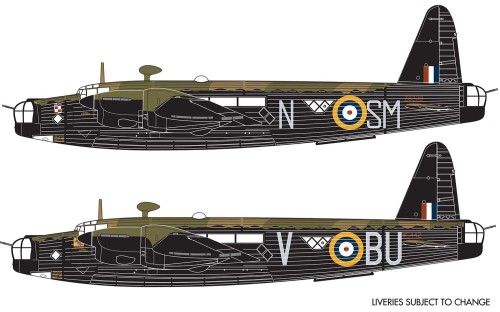 Samolot Vickers Wellington Mk.II A08021 Airfix