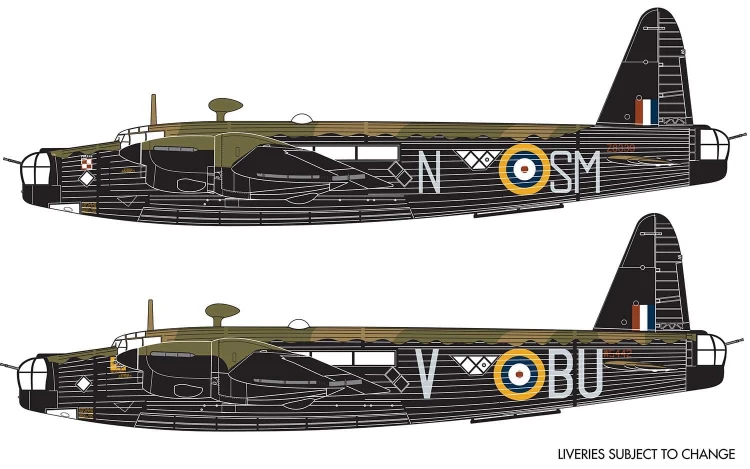 Samolot Vickers Wellington Mk.II A08021 Airfix