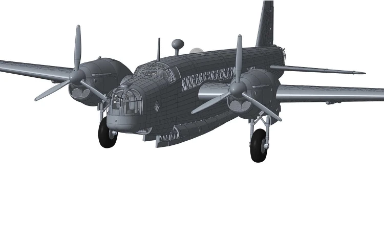 Samolot Vickers Wellington Mk.II A08021 Airfix