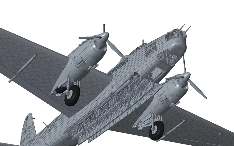 Samolot Vickers Wellington Mk.II A08021 Airfix