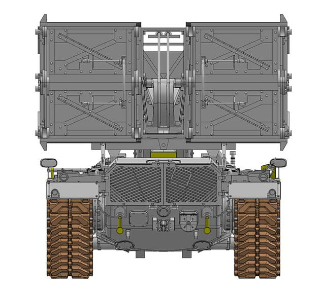 Czołg Bruckenlegepanzer M48 A2 AVLB DW35025 Das Werk
