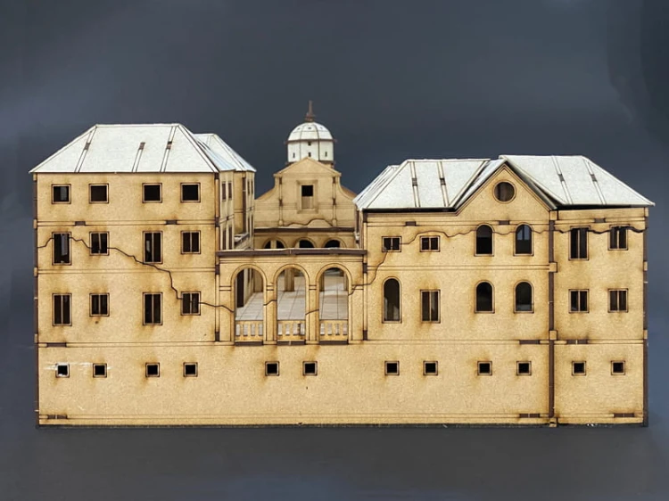 Bitwa o Monte Cassino 1944 diorama 6198 Italeri