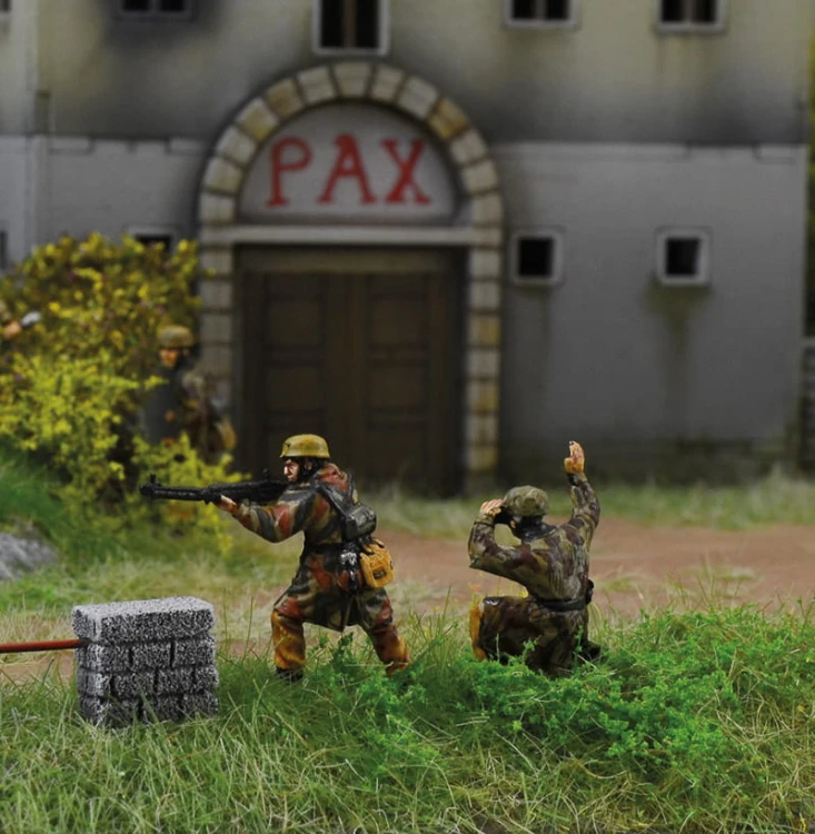 Bitwa o Monte Cassino 1944 diorama 6198 Italeri