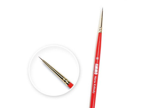 Pędzelek modelarski okrągły 00 A.MIG8709 AMMO Mig Jimenez