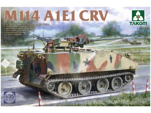 Wóz rozpoznawczy M114 A1E1 CRV 2149 Takom