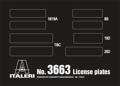 Mercedes Benz G230 Feuerwehr 3663 Italeri