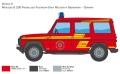 Mercedes Benz G230 Feuerwehr 3663 Italeri
