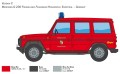 Mercedes Benz G230 Feuerwehr 3663 Italeri