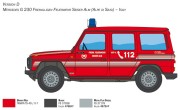 Mercedes Benz G230 Feuerwehr 3663 Italeri