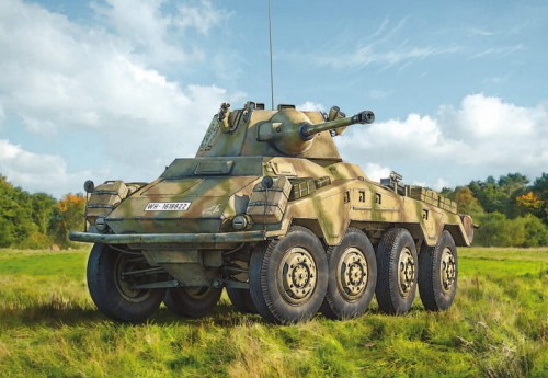Samochód pancerny Sd.Kfz.234/2 Puma 6572 Italeri