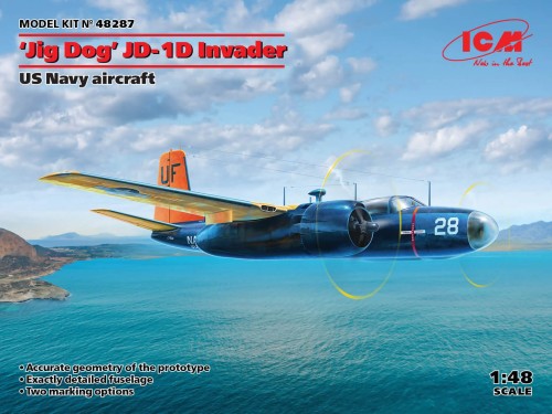 Samolot Douglas JD-1D Invader 48287 ICM