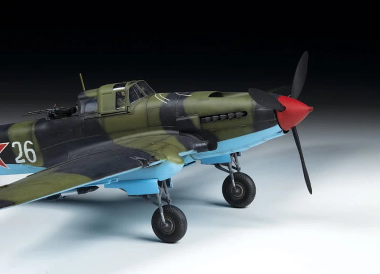 Samolot Ilyushin Ił-2 Shturmovik 1943 4826 Zvezda