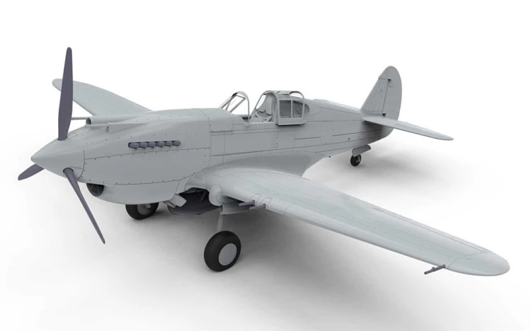 Samolot Curtiss P-40B Warhawk A05130 Airfix