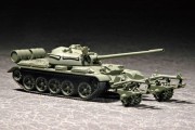Czołg T-55 z KMT-5 07283 Trumpeter