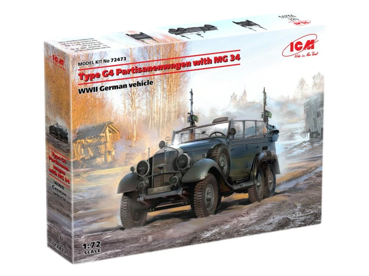 Mercedes Benz W31 Typ G4 z MG34 72473 ICM