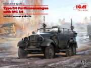 Mercedes Benz W31 Typ G4 z MG34 72473 ICM