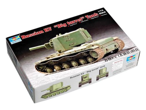 Czołg KV-1 KW-1 Big turret 07236 Trumpeter