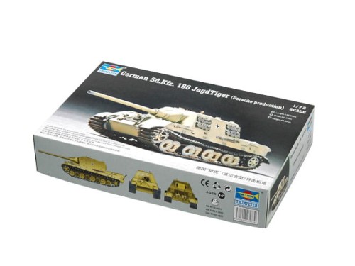 Działo pancerne Jagdtiger Sd.Kfz.186 07273 Trumpeter
