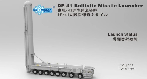 Pocisk balistyczny Dongfeng-41 DF-41 SP-9002 Takom