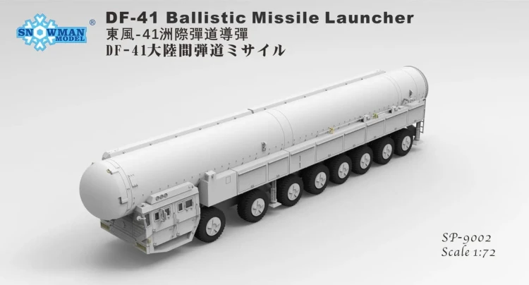 Pocisk balistyczny Dongfeng-41 DF-41 SP-9002 Takom