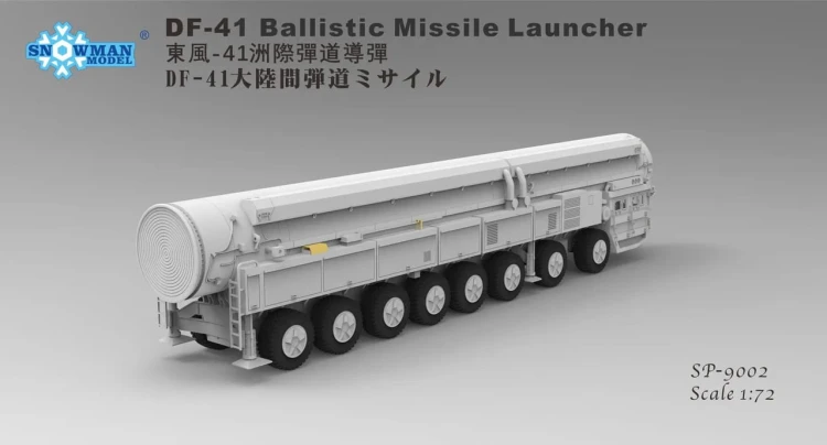 Pocisk balistyczny Dongfeng-41 DF-41 SP-9002 Takom