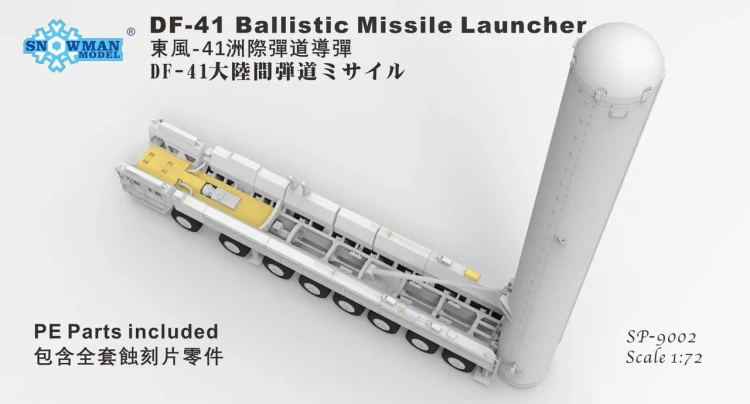 Pocisk balistyczny Dongfeng-41 DF-41 SP-9002 Takom