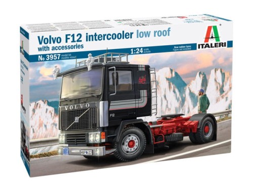Volvo F12 intercooler low roof 3957 Italeri