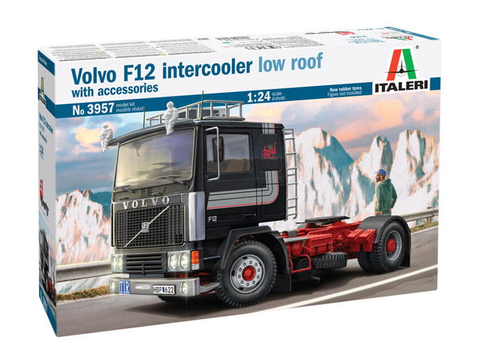 Volvo F12 intercooler low roof 3957 Italeri