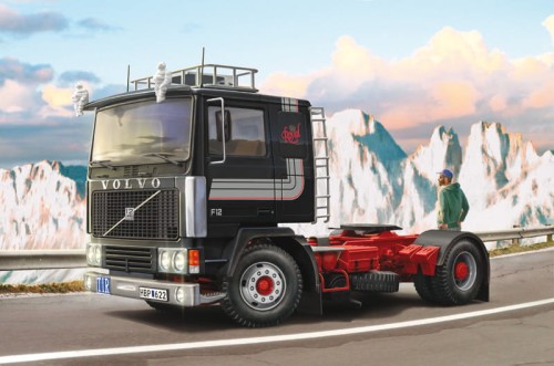 Volvo F12 intercooler low roof 3957 Italeri
