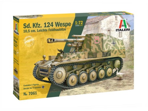 Działo samobieżne Sd.Kfz.124 Wespe 7061 Italeri