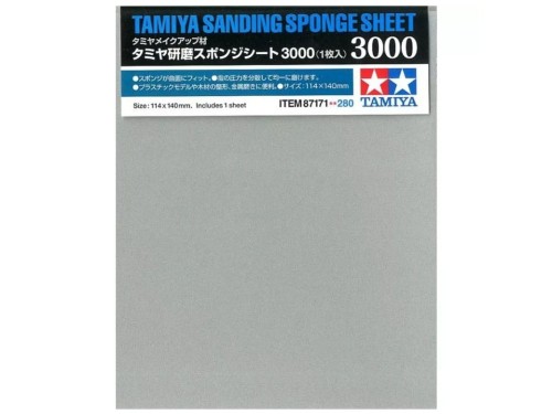 Gąbka ścierna 3000 do szlifowania 87171 Tamiya