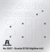 Scania S730 Highline 4x2 3927 Italeri