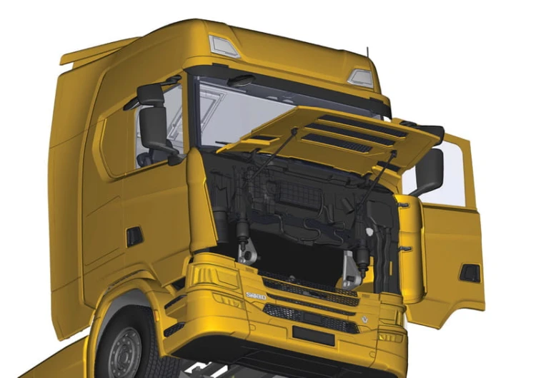 Scania S730 Highline 4x2 3927 Italeri