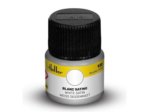 Farba akrylowa 130 White satin 9130 Heller