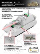 Czołg PzKpfw Maus II VS720006 Vespid Models