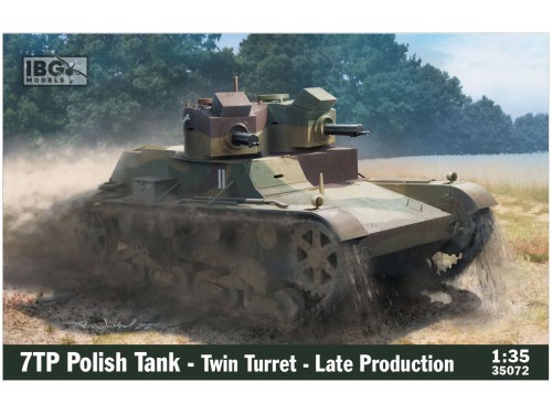 Czołg dwuwieżowy 7TP late 35072 IBG Models