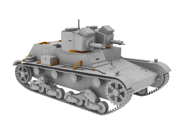 Czołg dwuwieżowy 7TP late 35072 IBG Models