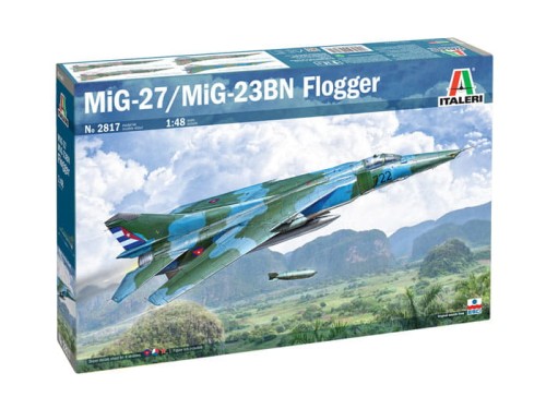 Samolot Mikoyan MiG-27/23BN 2817 Italeri