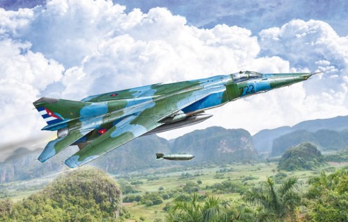 Samolot Mikoyan MiG-27/23BN 2817 Italeri