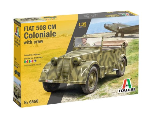 Samochód Fiat 508 CM Coloniale 6550 Italeri