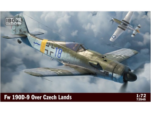 Samolot Focke Wulf Fw190 D-9 Czech 72545 IBG Models