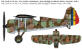 Samolot PZL/IAR P.11F 72521 IBG Models