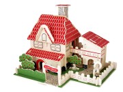 Wakacyjny domek w Kalifornii składanka drewniana G-P272