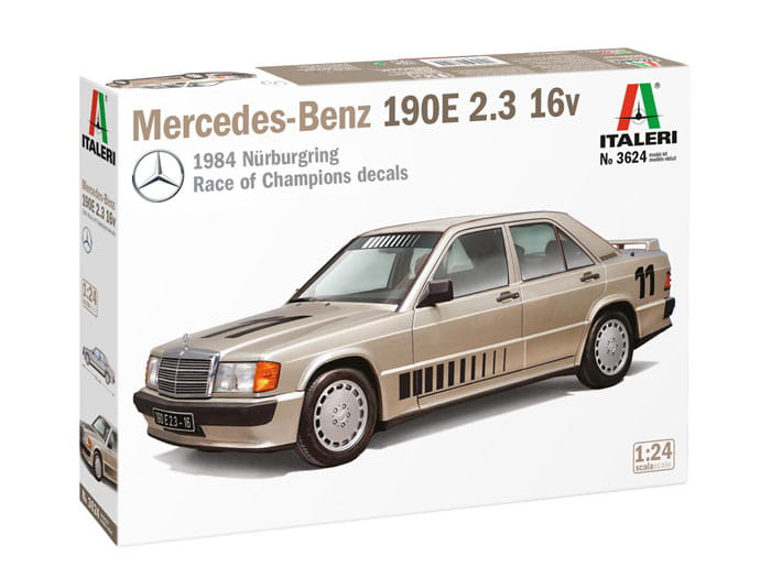 Mercedes Benz 190E 2.3 16V 3624 Italeri