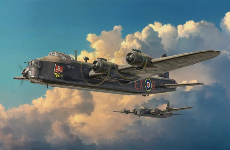 Samolot Short Stirling Mk.III 1462 Italeri