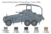 Samochód rozpoznawczy 6-Rad Sd.Kfz.232 6433 Italeri