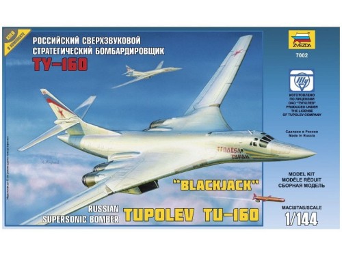 Samolot Tupolew Tu-160 Blackjack 7002 Zvezda