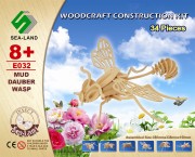 Osa składanka drewniana puzzle 3D E032 Sea-Land