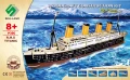 Statek pasażerski R.M.S Titanic składanka drewniana puzzle 3D P396 Sea-Land