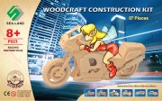 Motocykl wyścigowy składanka drewniana P023 Sea-Land